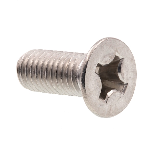 Prime-Line Machine Screw, Metric Flat Head, Phillip Drive M8-1.25 X 20MM A2-70 Stainless Steel 10PK 9121730 - main